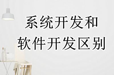 軟件開發(fā)和系統開發(fā)有什么區(qū)別(圖1)