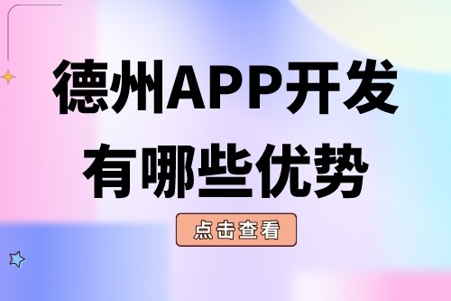 德州APP開發(fā)有哪些優(yōu)勢？